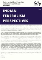 'Institutional Weak Nodes Revealed in the Pandemic: Migration and Labour Policy Priorities' Indian Federalism Perspectives - 6