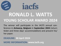 Ronald L. Watts Young Researcher Award 2024